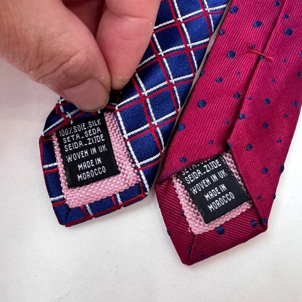 Thomas Pink London 100% Silk Tie Bundle – Woven in England